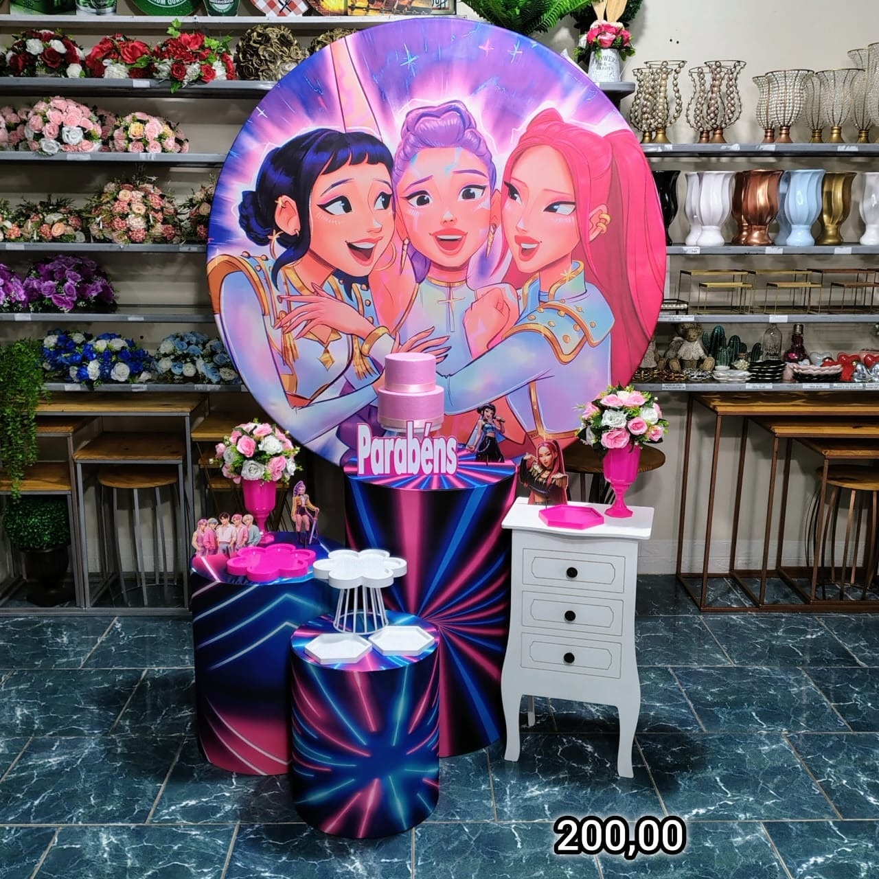 Guerreiras K-Pop (Festejar) * - Bn Decorações 