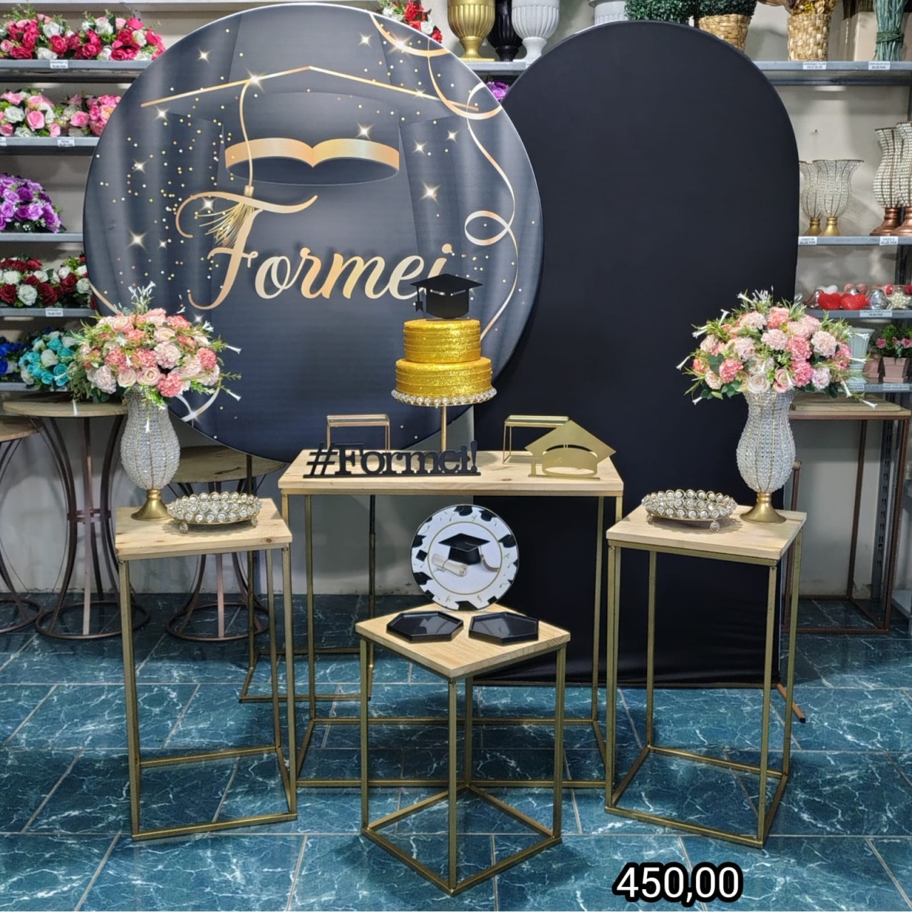 Formatura Painel Formei (Composição) * - Bn Decorações 