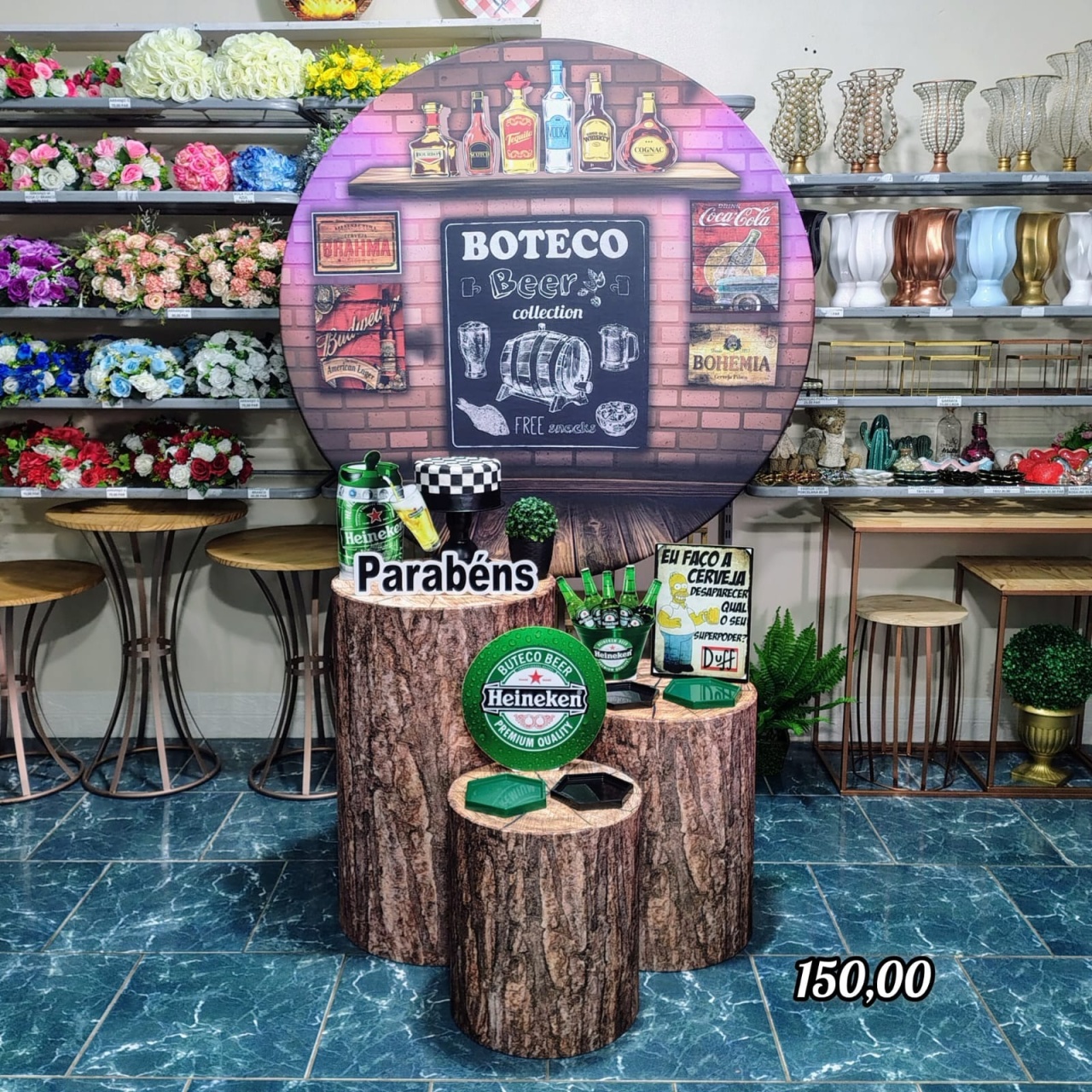 Boteco Masculino (Encanto) 1 - Bn Decorações 
