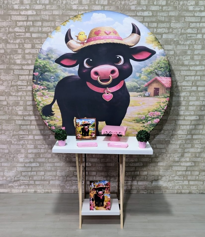 Boi da Cara Preta (Promoção Mesa Cavalete) * - Bn Decorações 