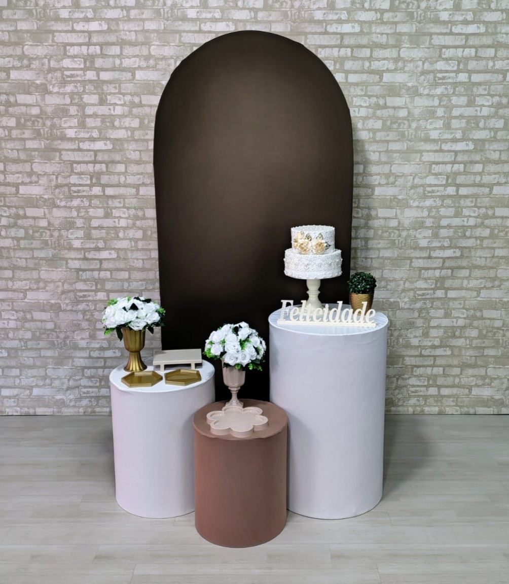 Romano Marrom Com Bege (Festejar) * - Bn Decorações 