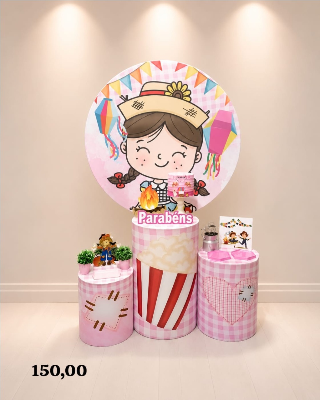 Festa Junina (Composição) 3 - Bn Decorações 