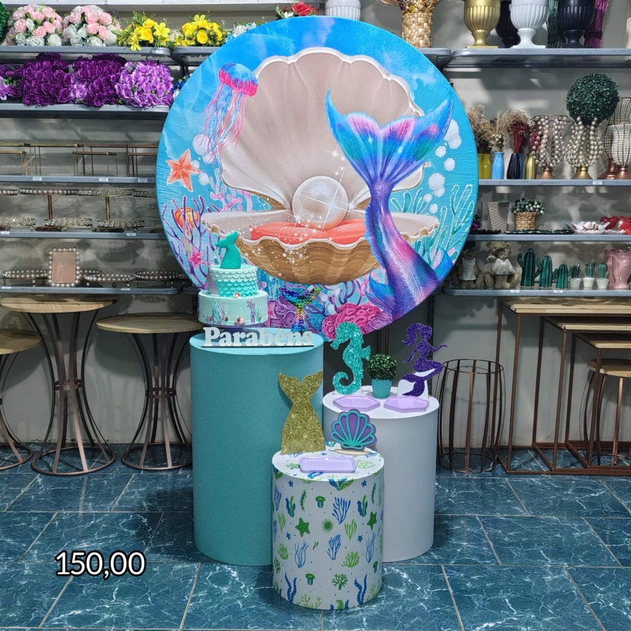 Sereia (Encanto) 2 * - Bn Decorações 