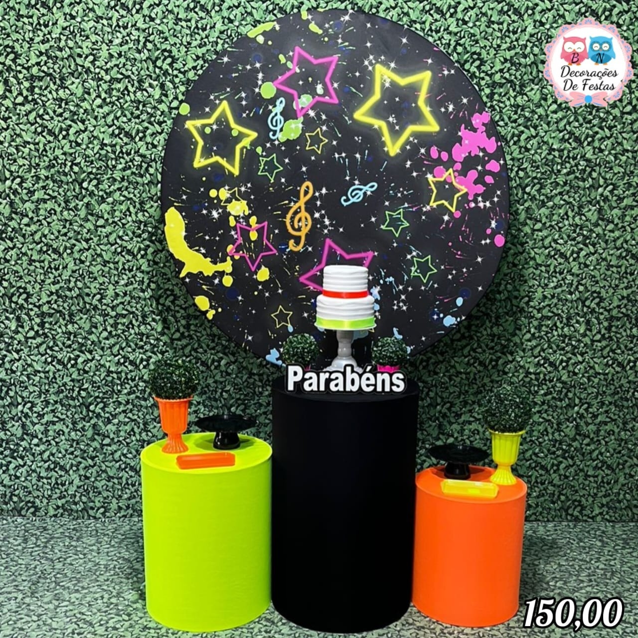 Neon Estrela (Encanto)  - Bn Decorações 