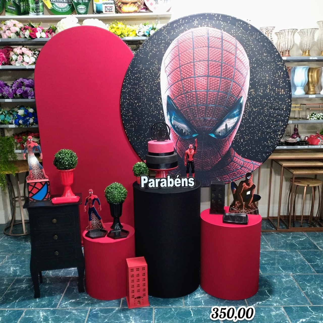 Homem Aranha (Premium) 2 * - Bn Decorações 