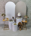 Casamento Bege Com Off White (Composição) * 2 Painéis Romano  - imagem 1