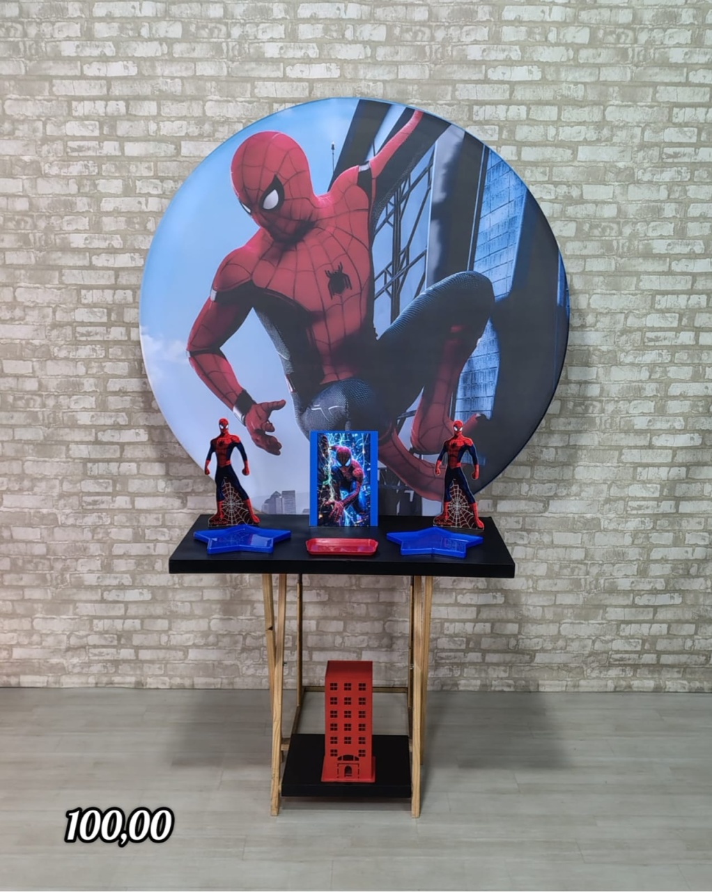 Homem Aranha 4 (Mesa Cavalete Preta) * - Bn Decorações 