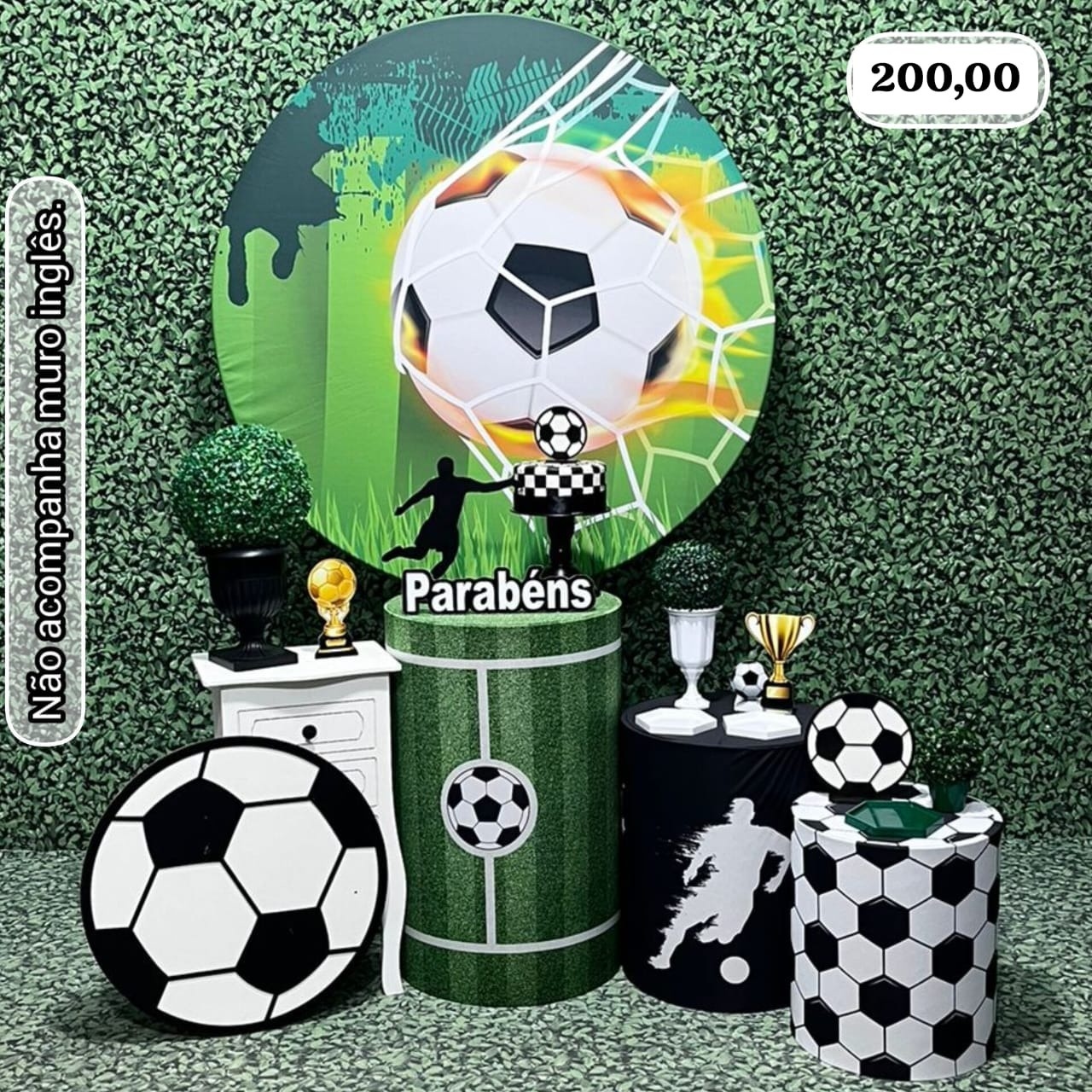 Futebol (Festejar) 1 * - Bn Decorações 