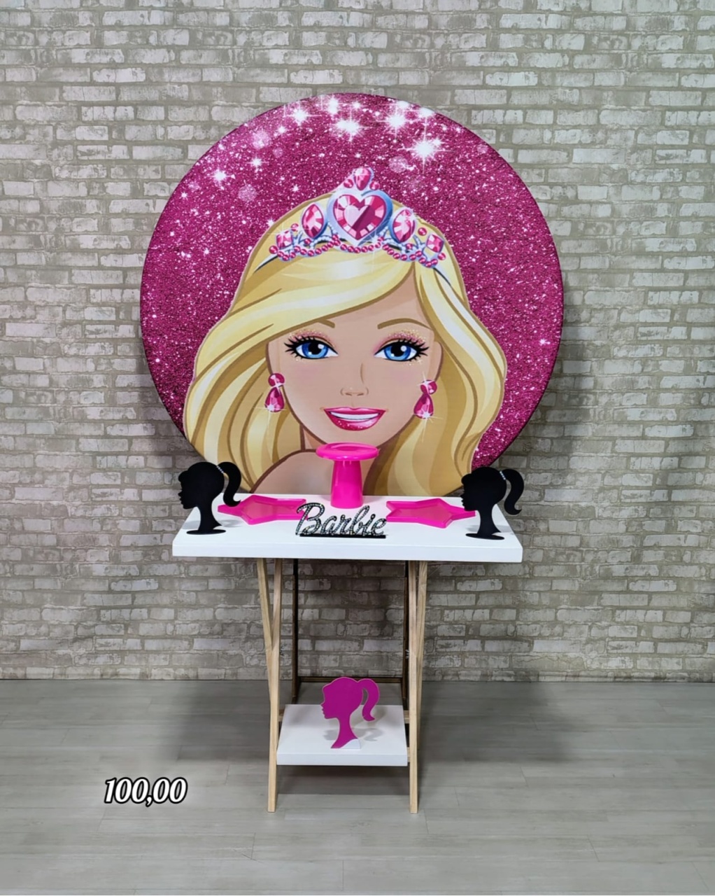 Barbie (Promoção Mesa Cavalete) - Bn Decorações 