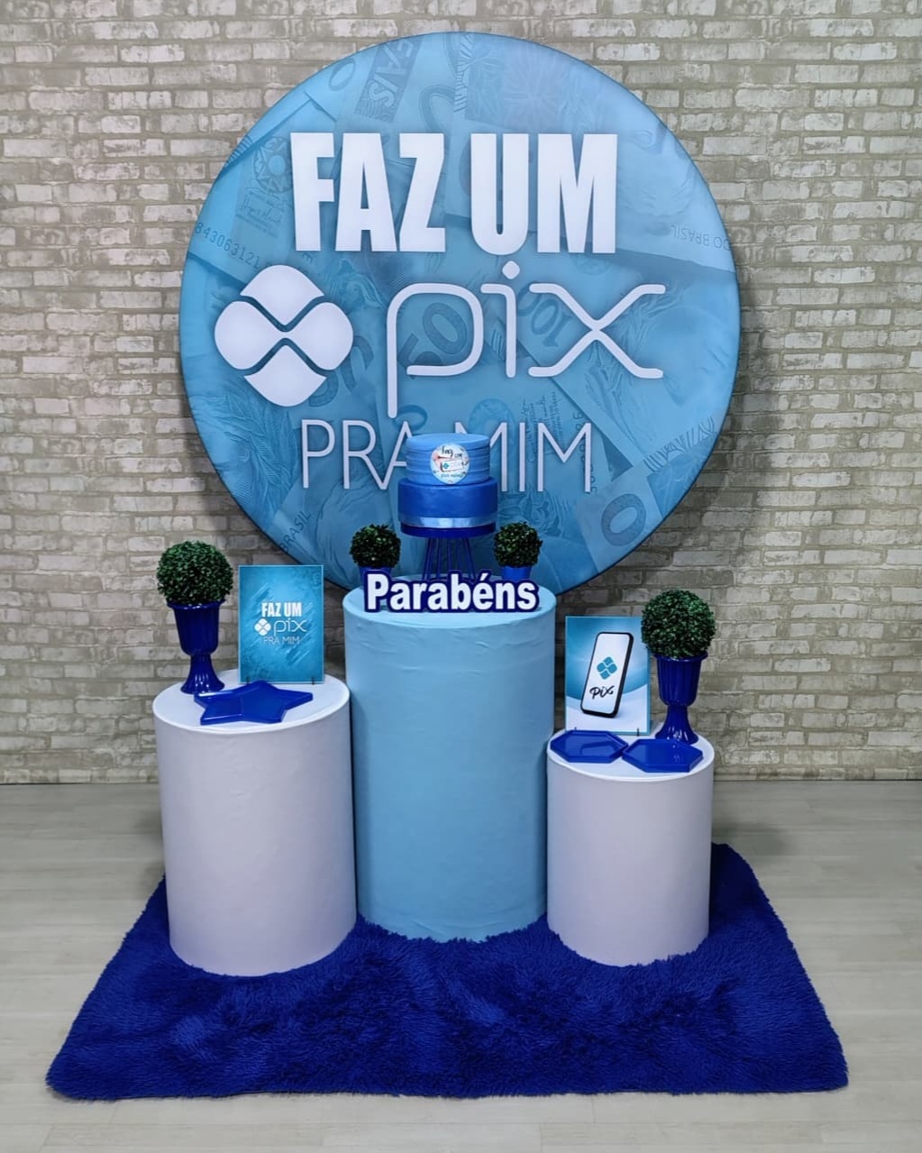 Pix (Faz Um Pix Para Mim) Composição * - Bn Decorações 