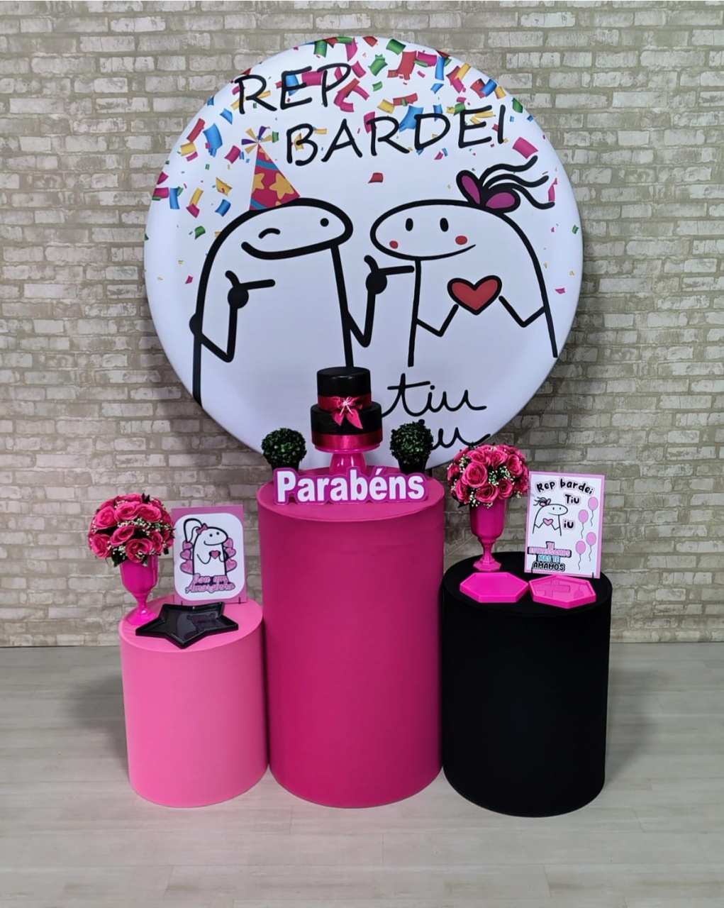 Flork Rep Bardei Tiu Iu (Encanto) * - Bn Decorações 