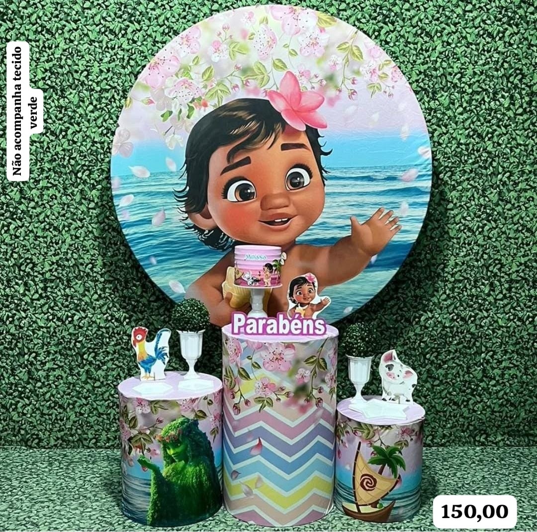 Moana Baby (Encanto) * - Bn Decorações 