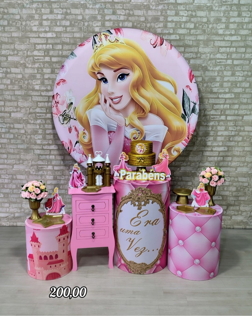 Princesa Aurora (Festejar) 1 * - Bn Decorações 
