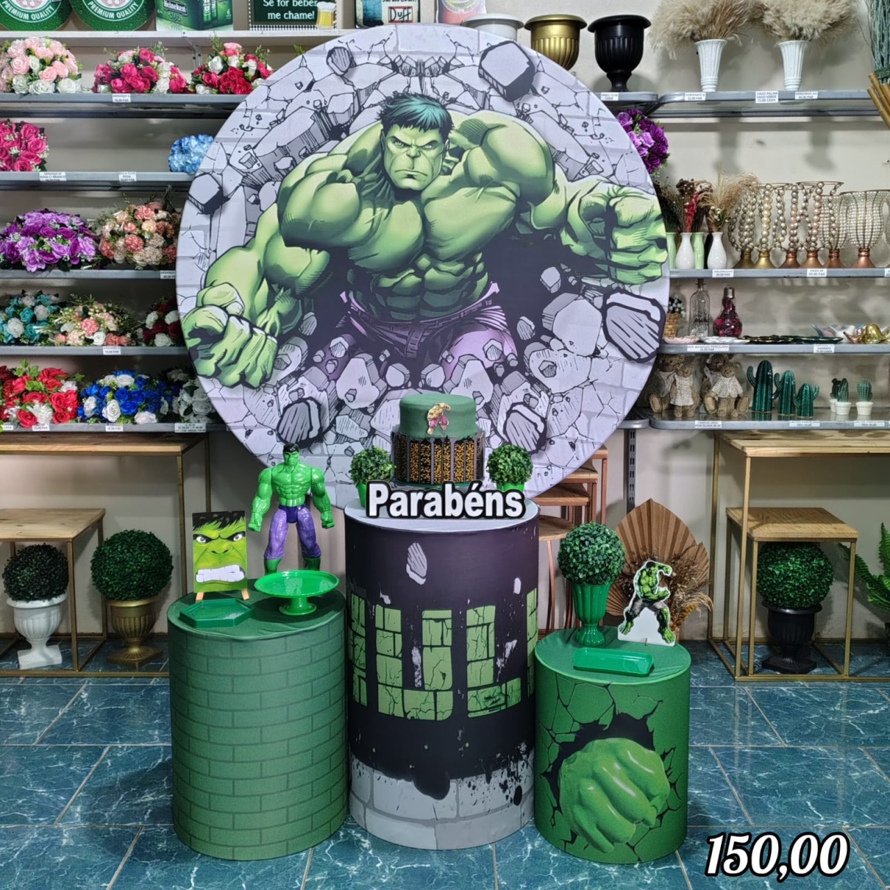 Hulk (Encanto) * - Bn Decorações 