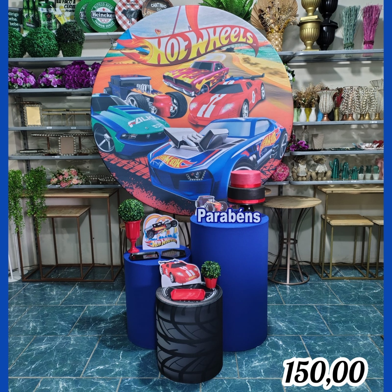 Hot Wheels (Encanto) *   - Bn Decorações 