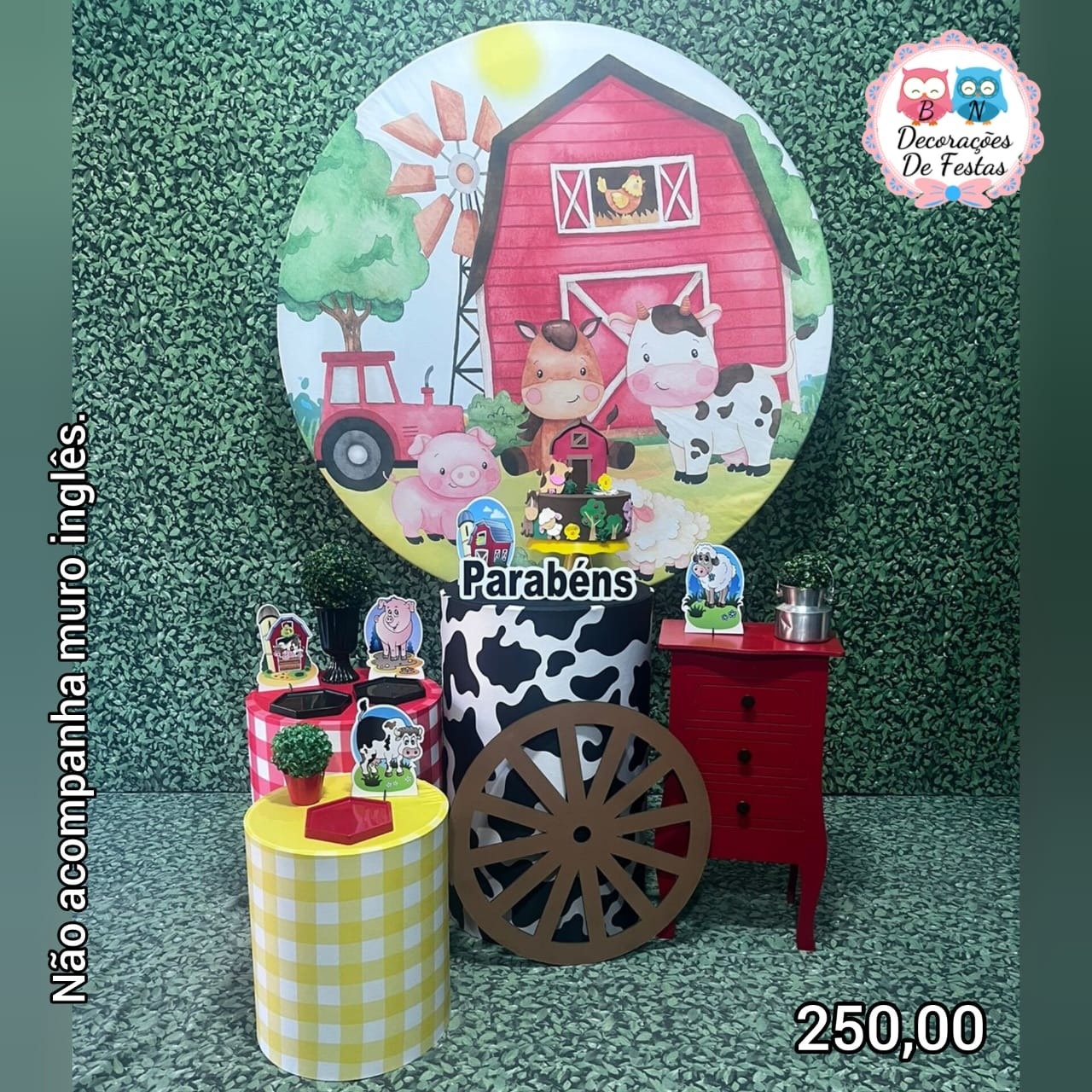 Fazendinha (Composição) * - Bn Decorações 