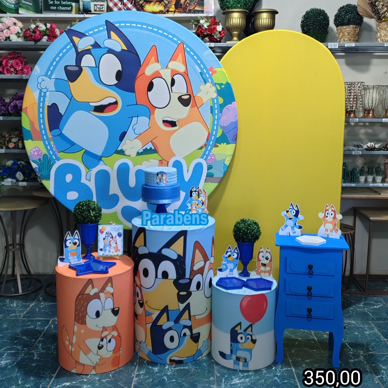 Bluey Menino (Premium) * - Bn Decorações 