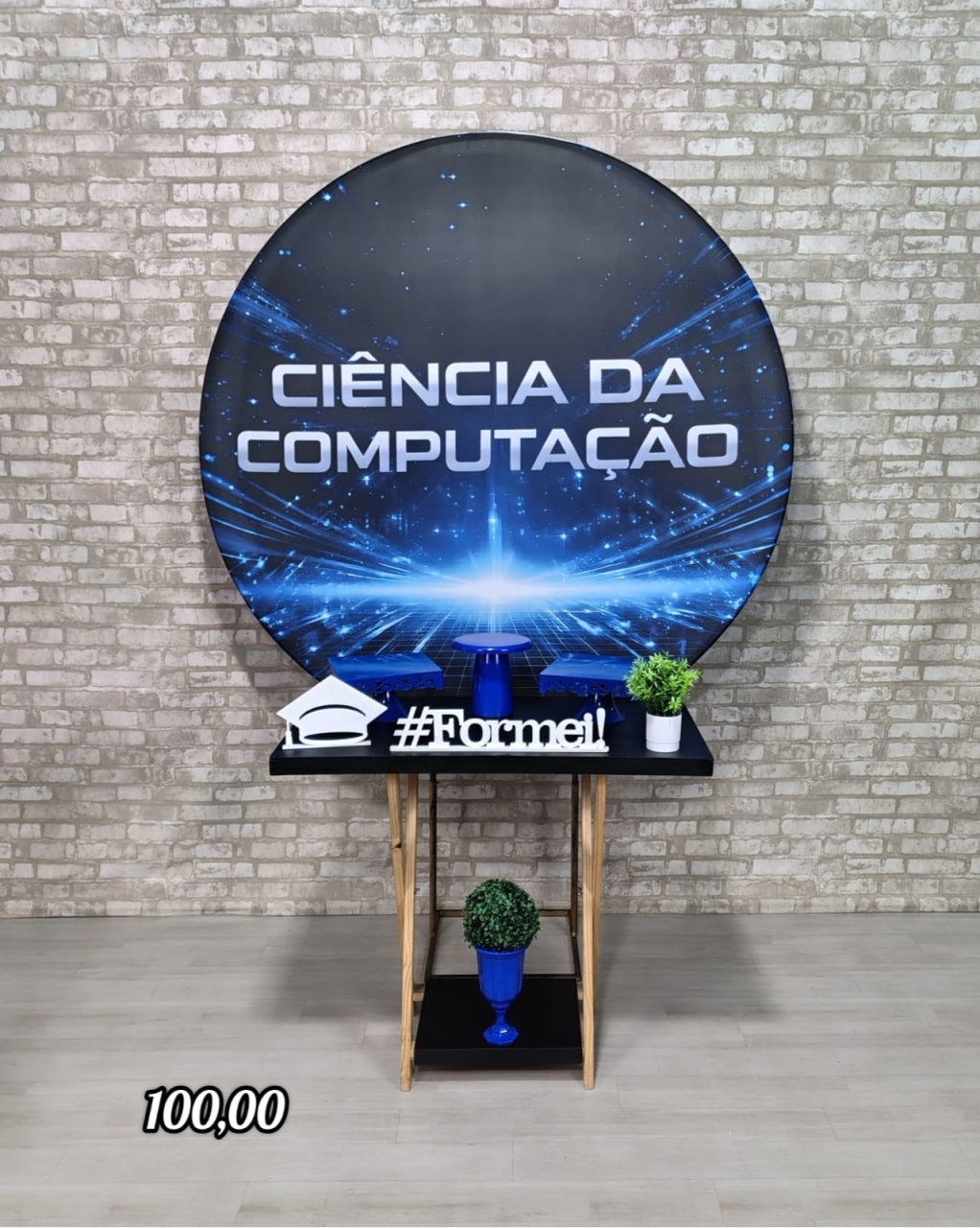 Formatura 19 Ciências da Computação (Mesa Cavalete) - Bn Decorações 