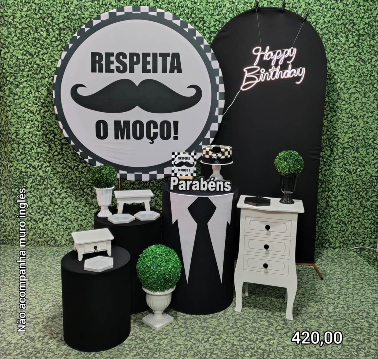 Respeita O Moço (Composição) 3 - Bn Decorações 