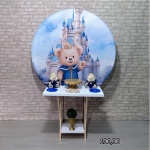 Urso Príncipe Chá de Fralda Menino (Promoção Mesa Cavalete) 1 *  - imagem 1