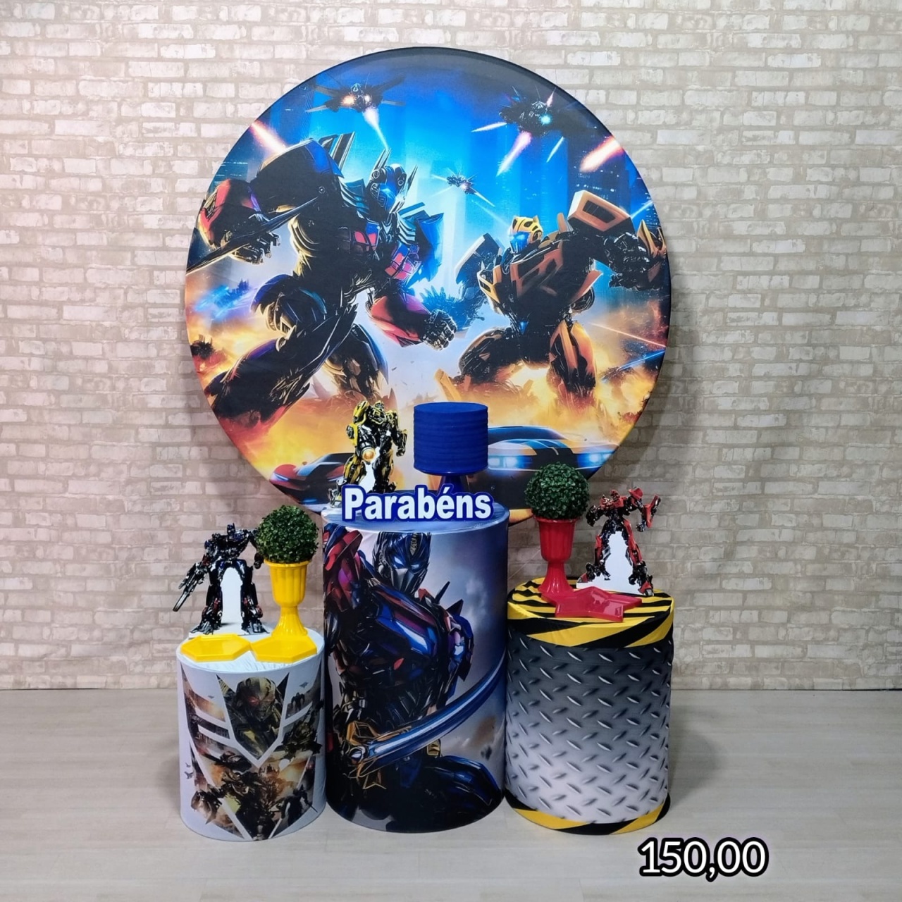 Transformers (Encanto) * - Bn Decorações 