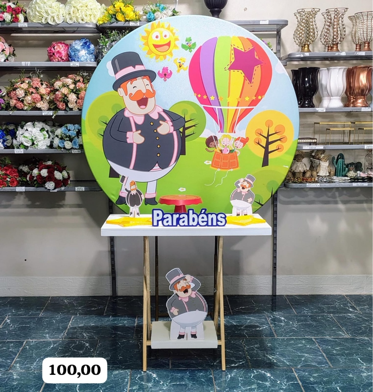 Mundo Bita (Promoção Mesa Cavalete) * - Bn Decorações 