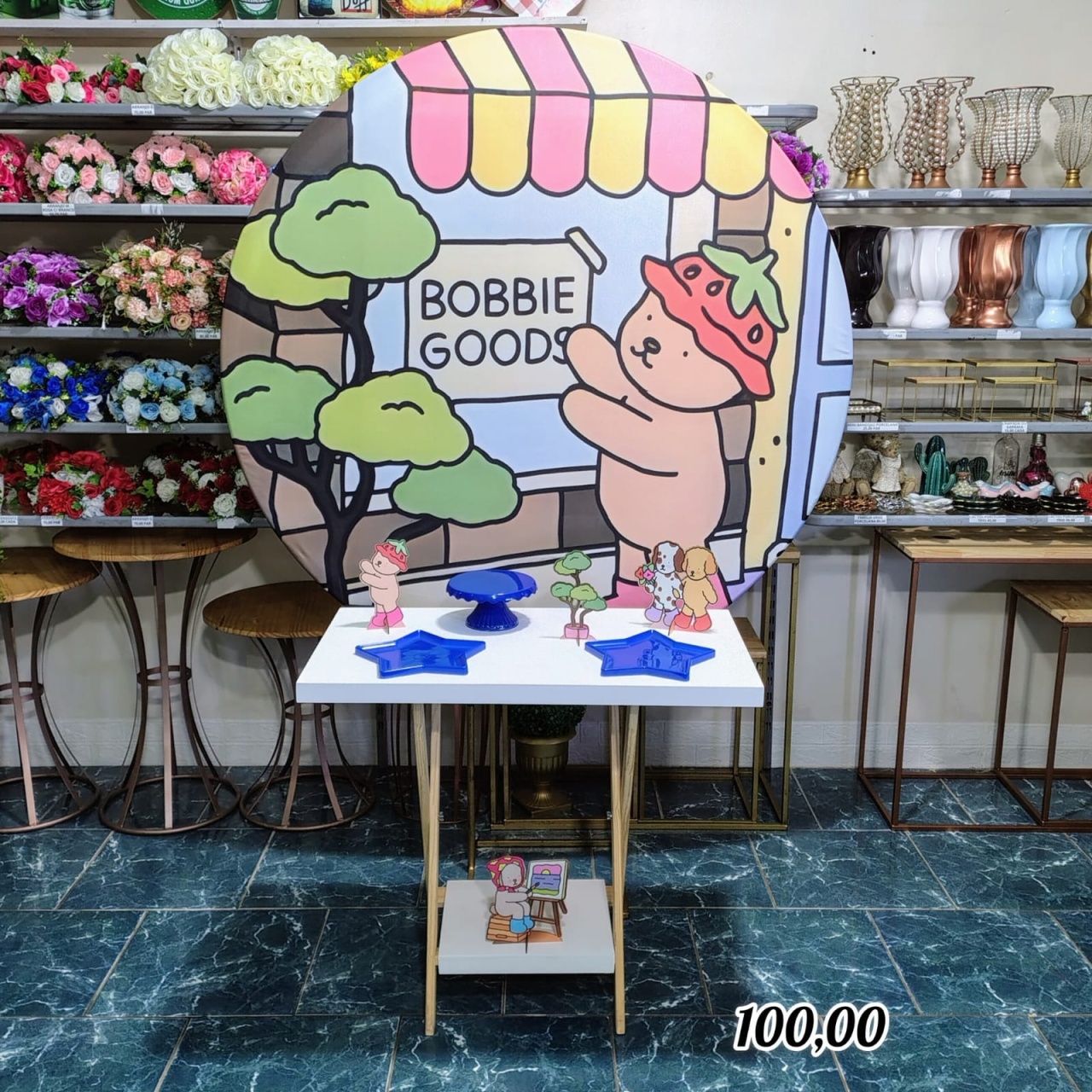 Bobbi Goods Menino (Promoção Mesa Cavalete) * - Bn Decorações 
