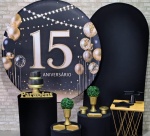 15 Anos Preto Com Dourado (Premium) 2 * - imagem 2