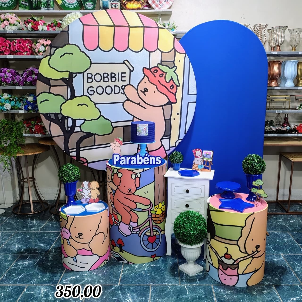 Bobbi Goods Menino (Premium) * - Bn Decorações 