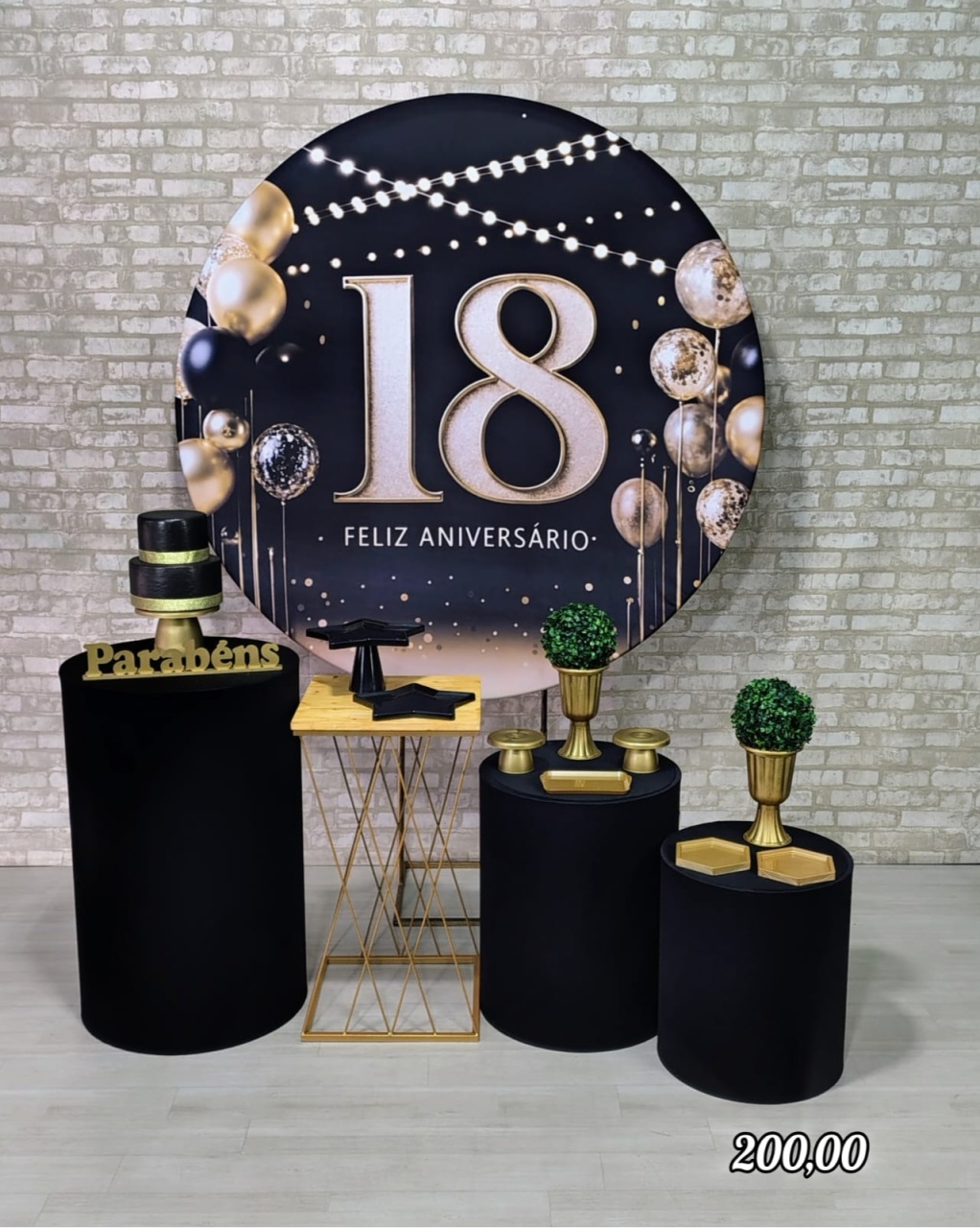 18 Anos (Festejar) * - Bn Decorações 