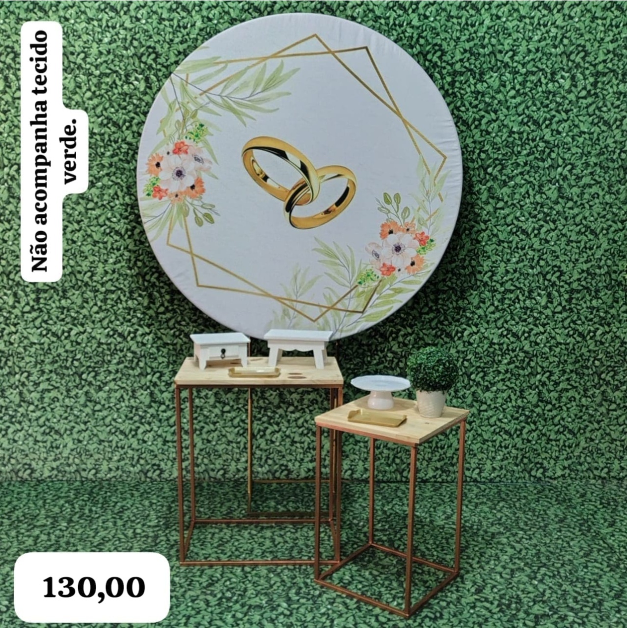 Casamento (Celebre Com 2 Mesas) - Bn Decorações 