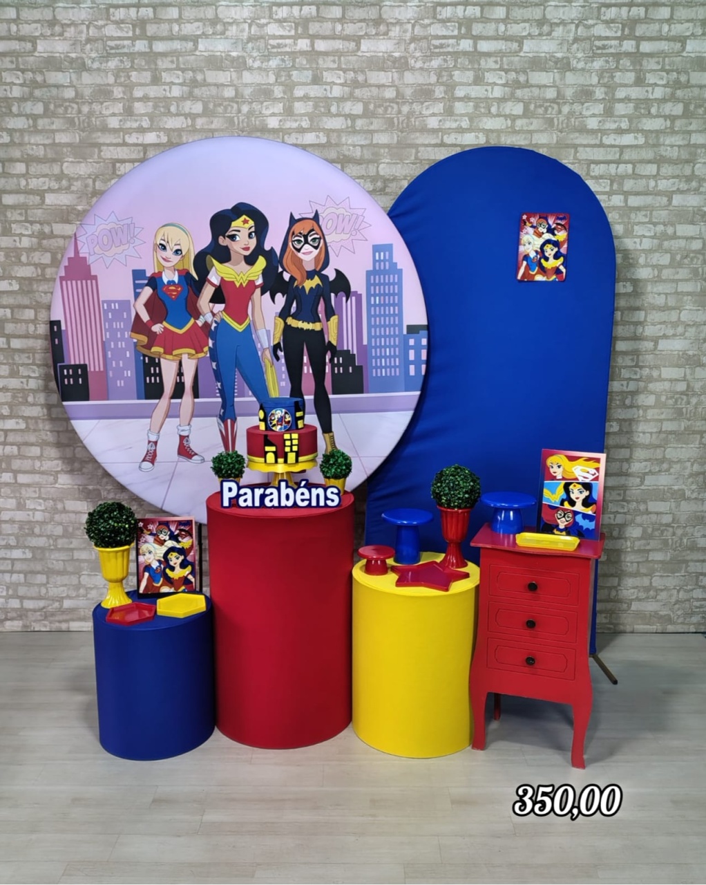 Super Heroínas (Premium) * - Bn Decorações 