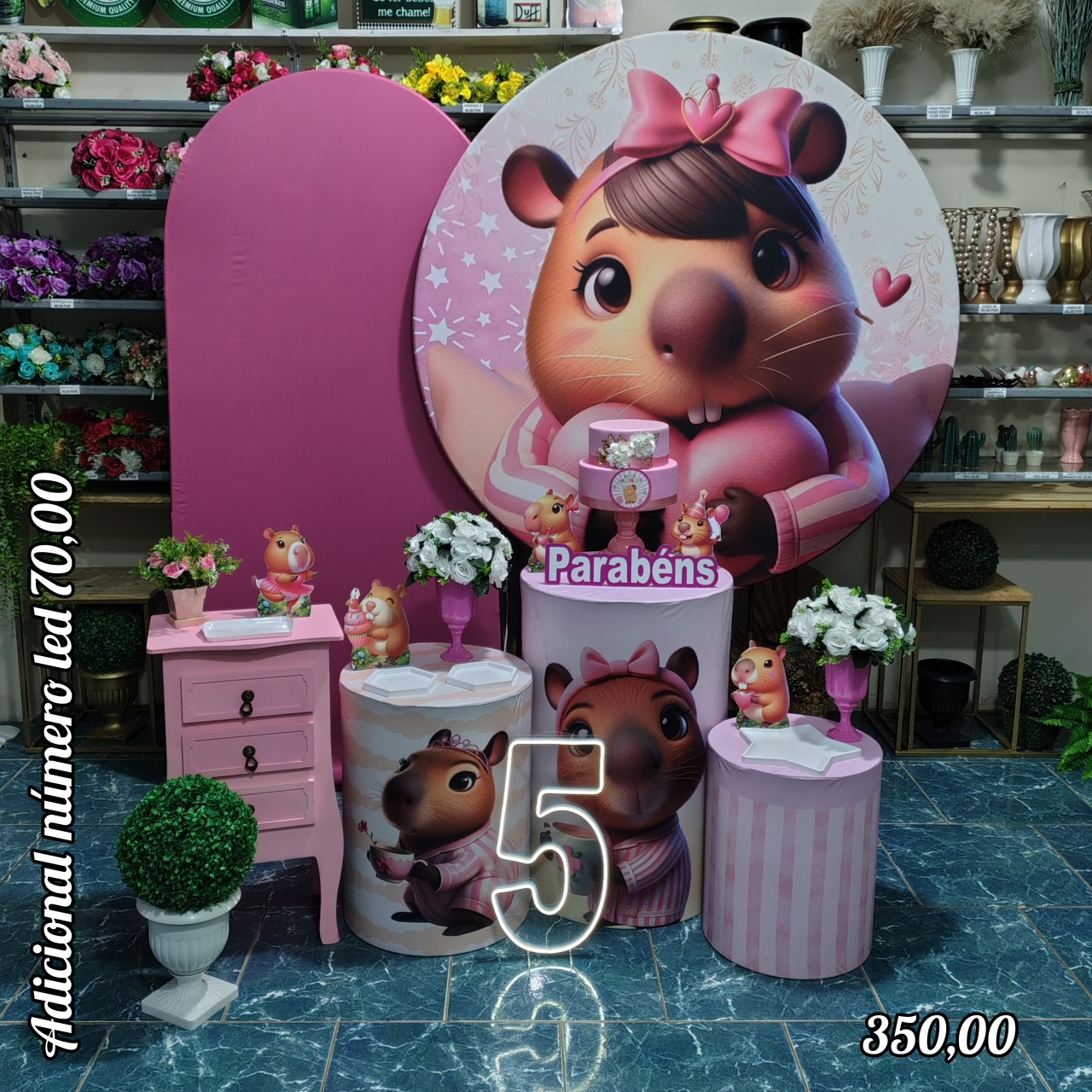 Capivara (Premium) * - Bn Decorações 
