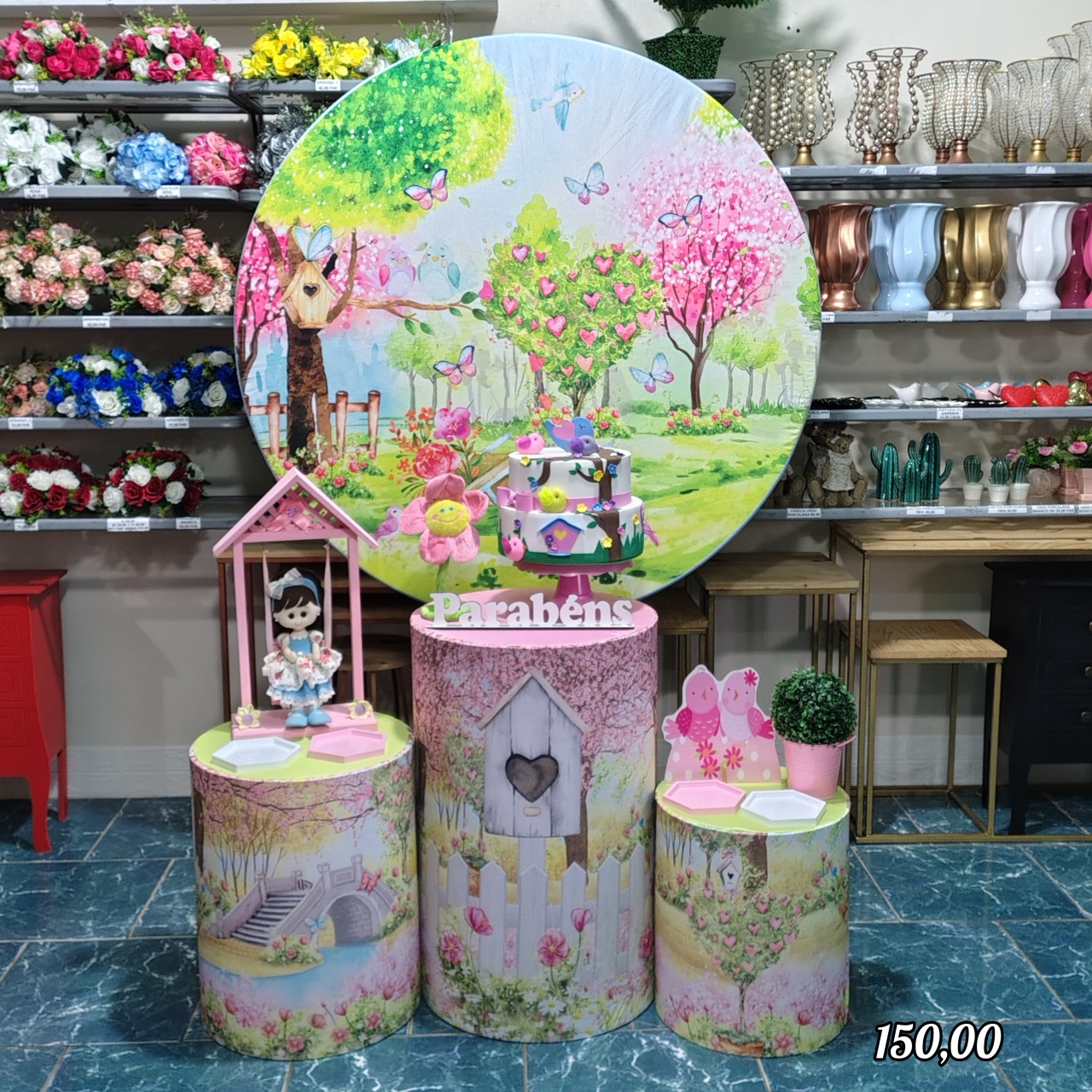 Jardim Encantado (Encanto) * - Bn Decorações 