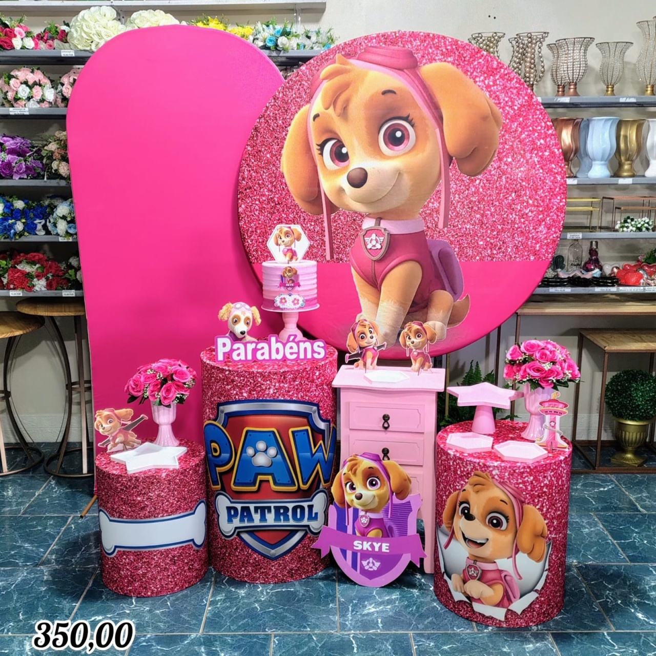 Skye Rosa Pink (Premium) * - Bn Decorações 