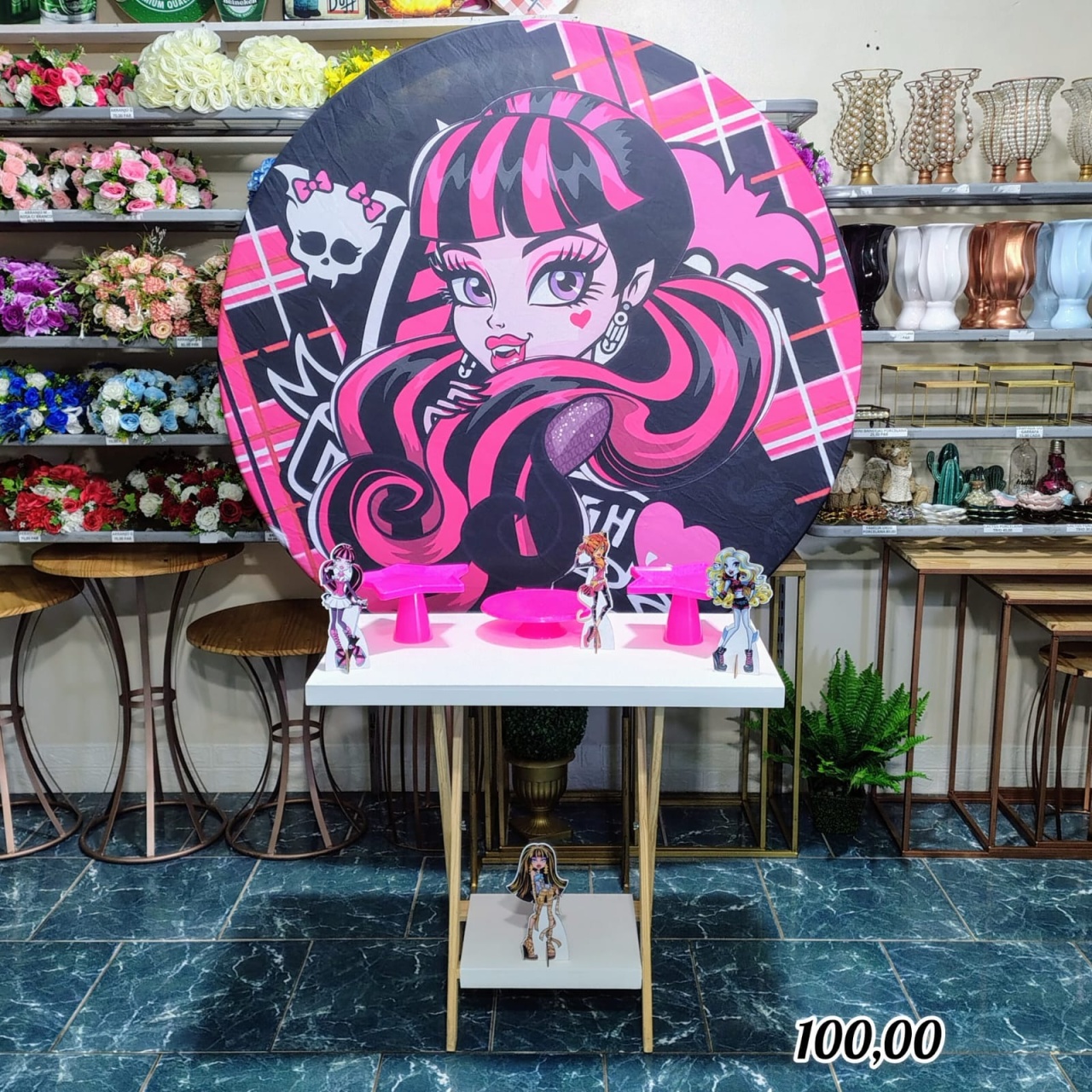 Monster High (Promoção Mesa Cavalete) * - Bn Decorações 