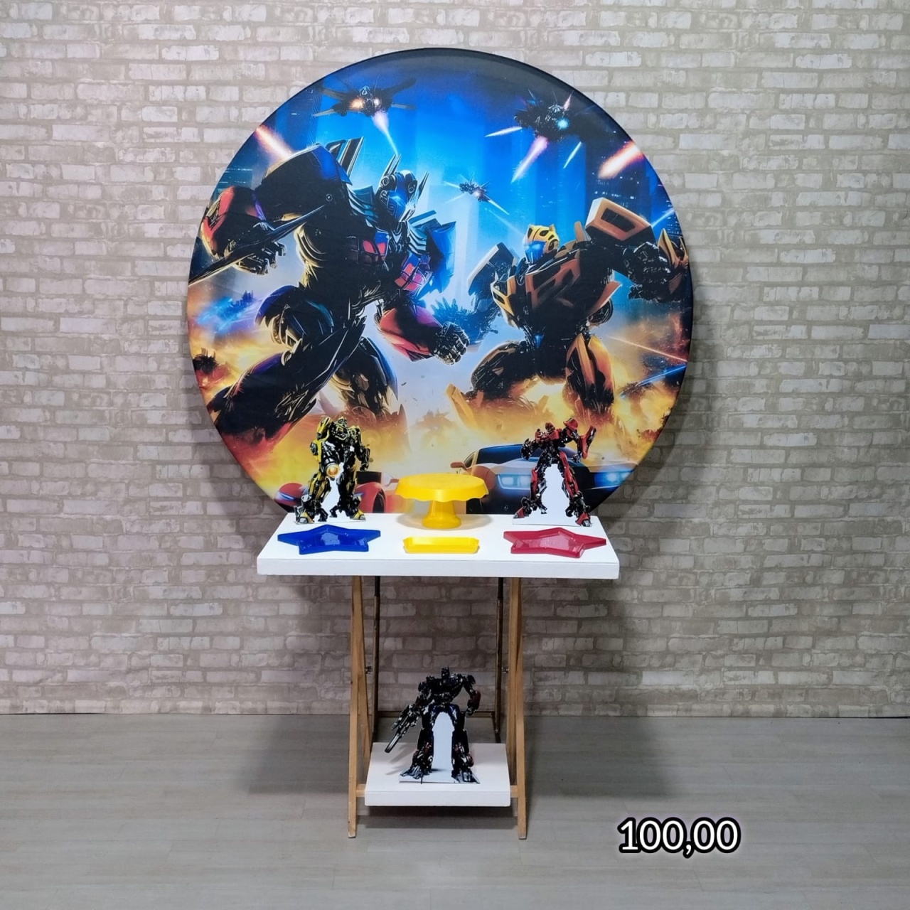 Transformers (Promoção Mesa Cavalete) * - Bn Decorações 