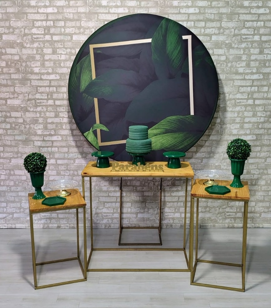 Coleção Essência Lançamento (Painel Verde Folha) * - Bn Decorações 