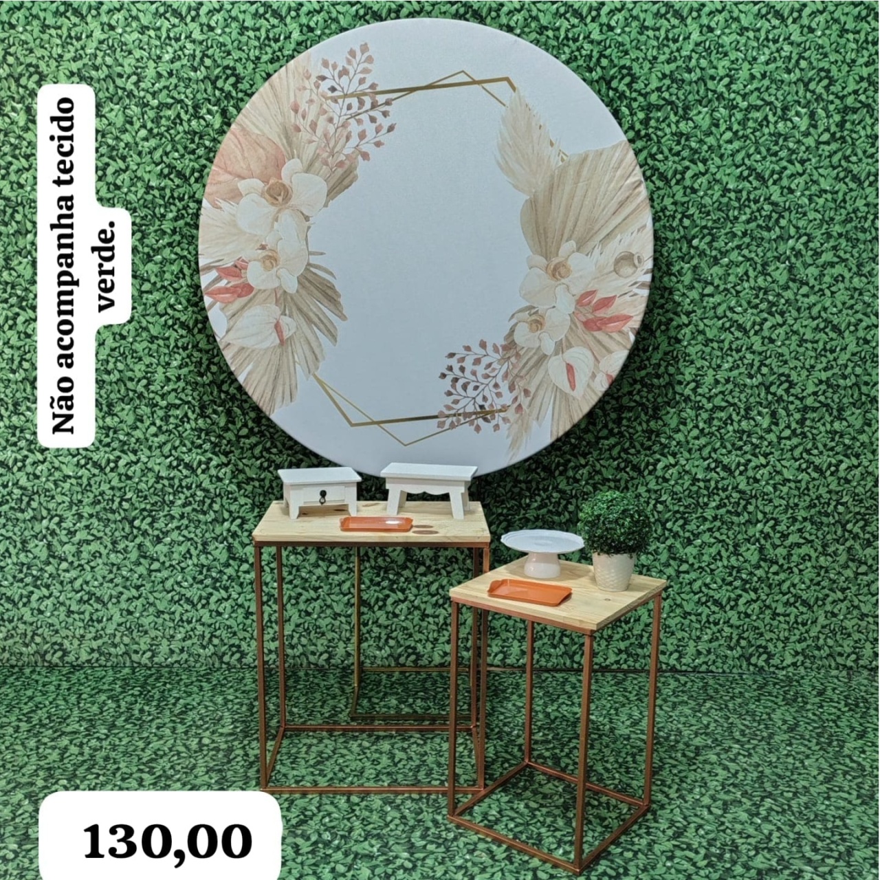 Boho (Celebre Com 2 Mesas) - Bn Decorações 