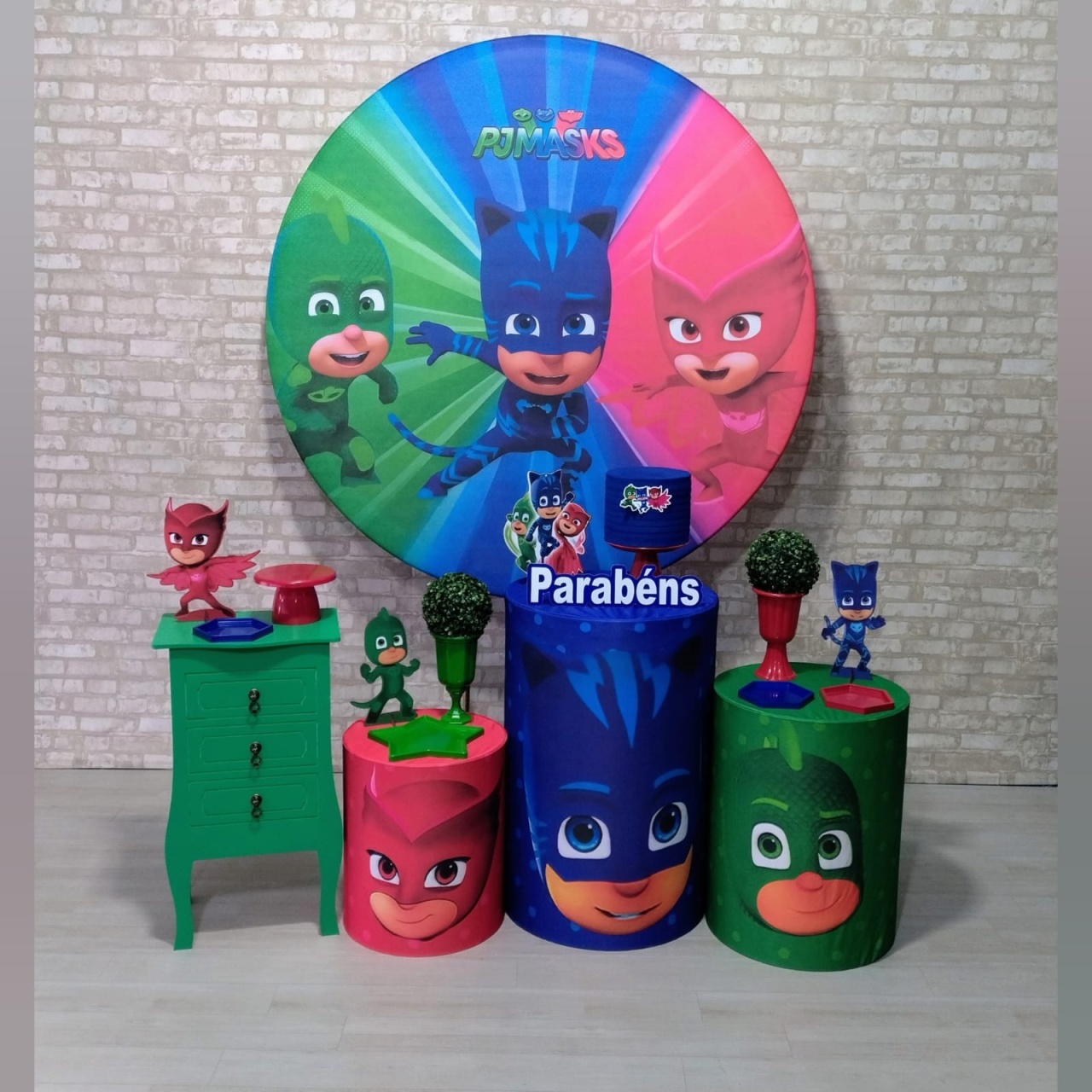 Pjmasks (Festejar) * - Bn Decorações 