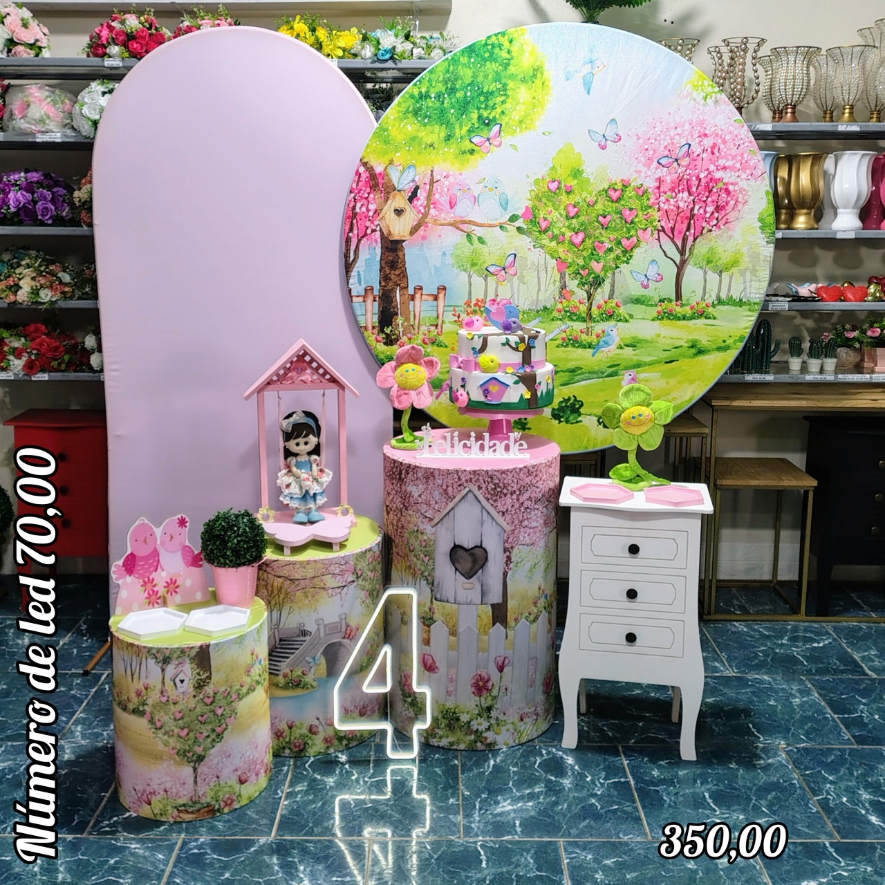 Jardim Encantado (Premium) * - Bn Decorações 
