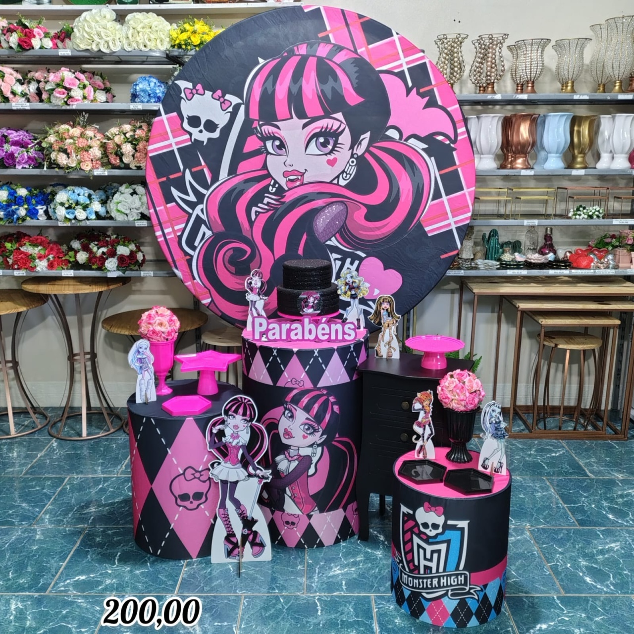 Monster High (Festejar) * - Bn Decorações 