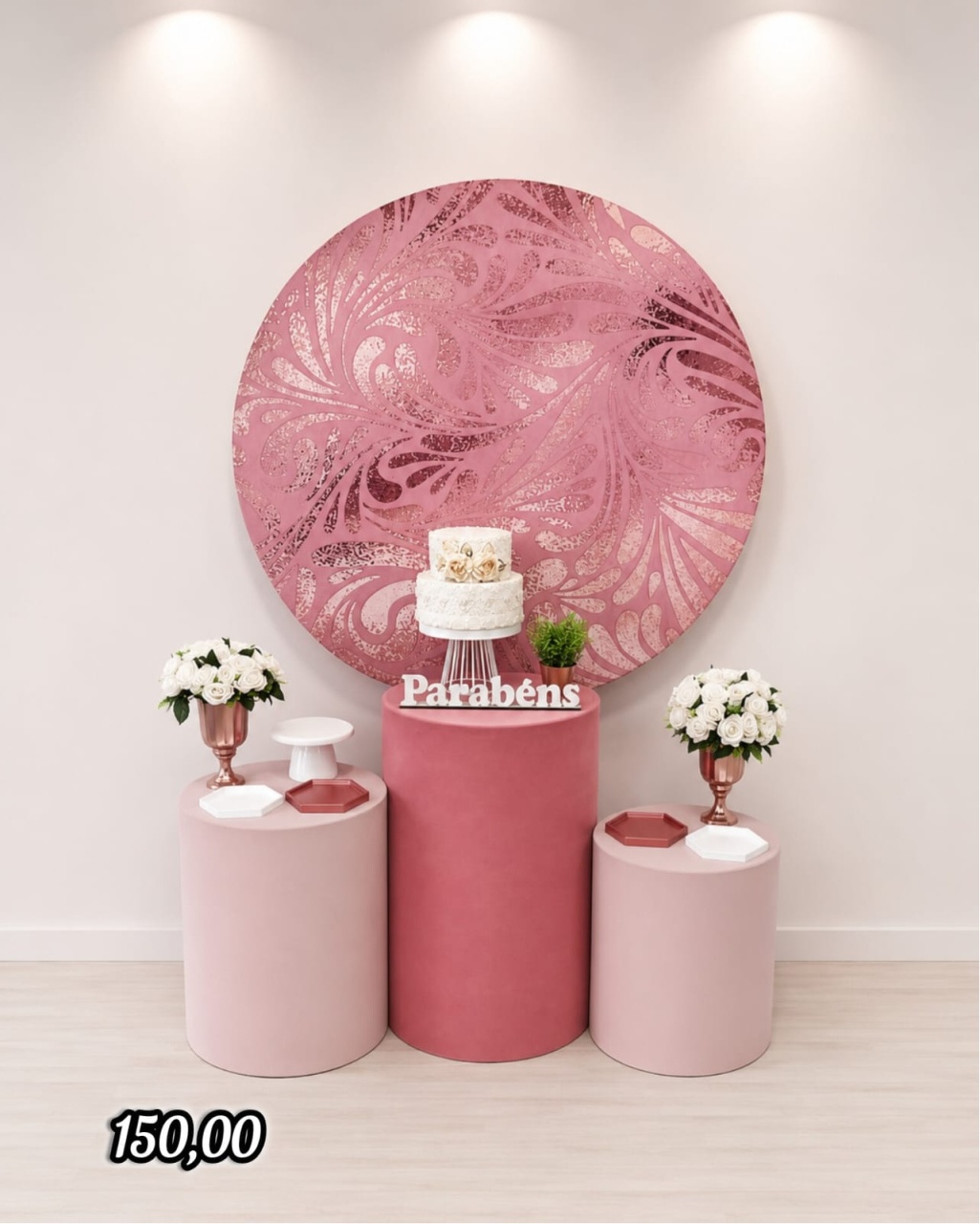 Rose Gold (Encanto) 3 * - Bn Decorações 
