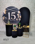 15 Anos Preto Com Dourado (Premium) 2 * - imagem 1