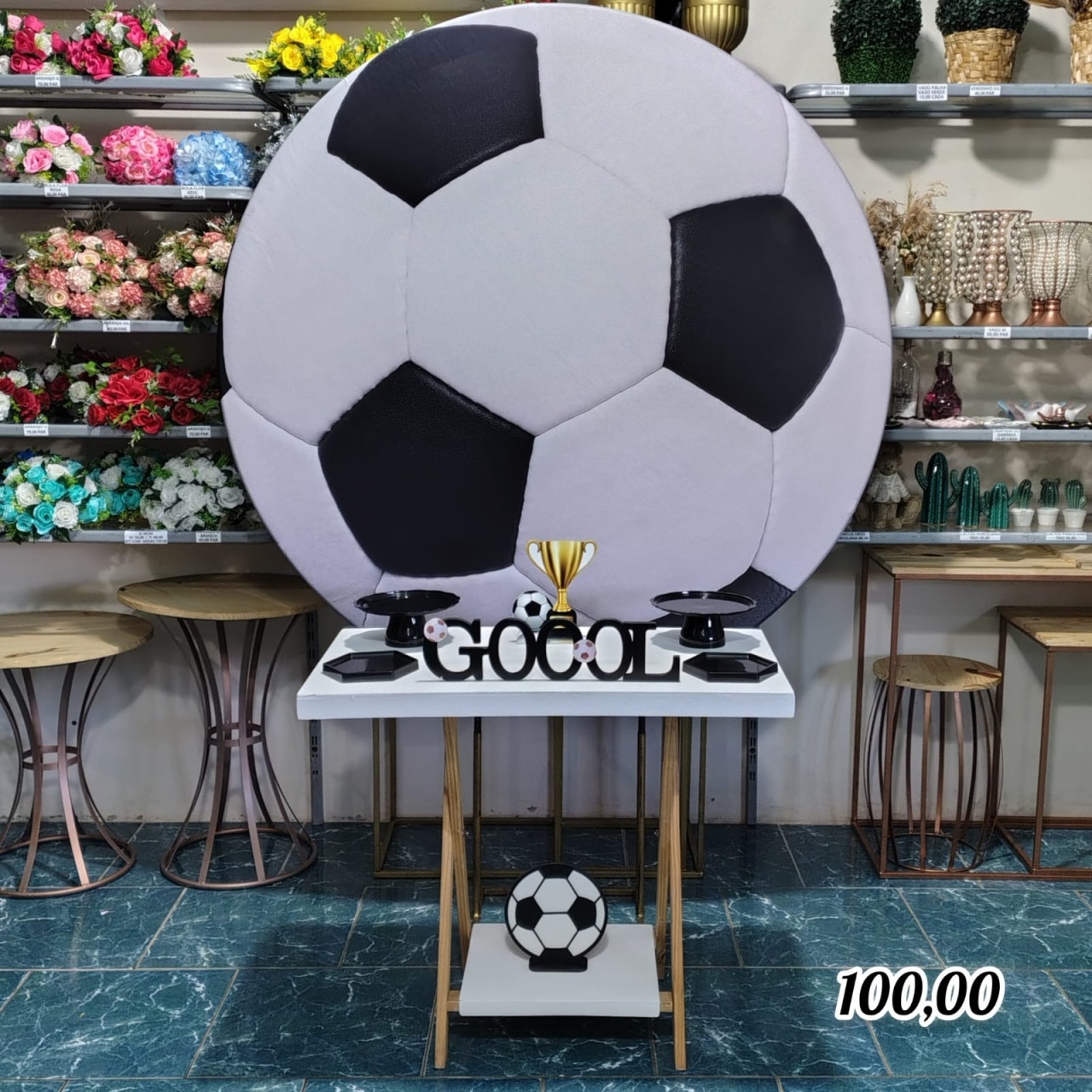 Futebol (Promoção Mesa Cavalete) 2 * - Bn Decorações 