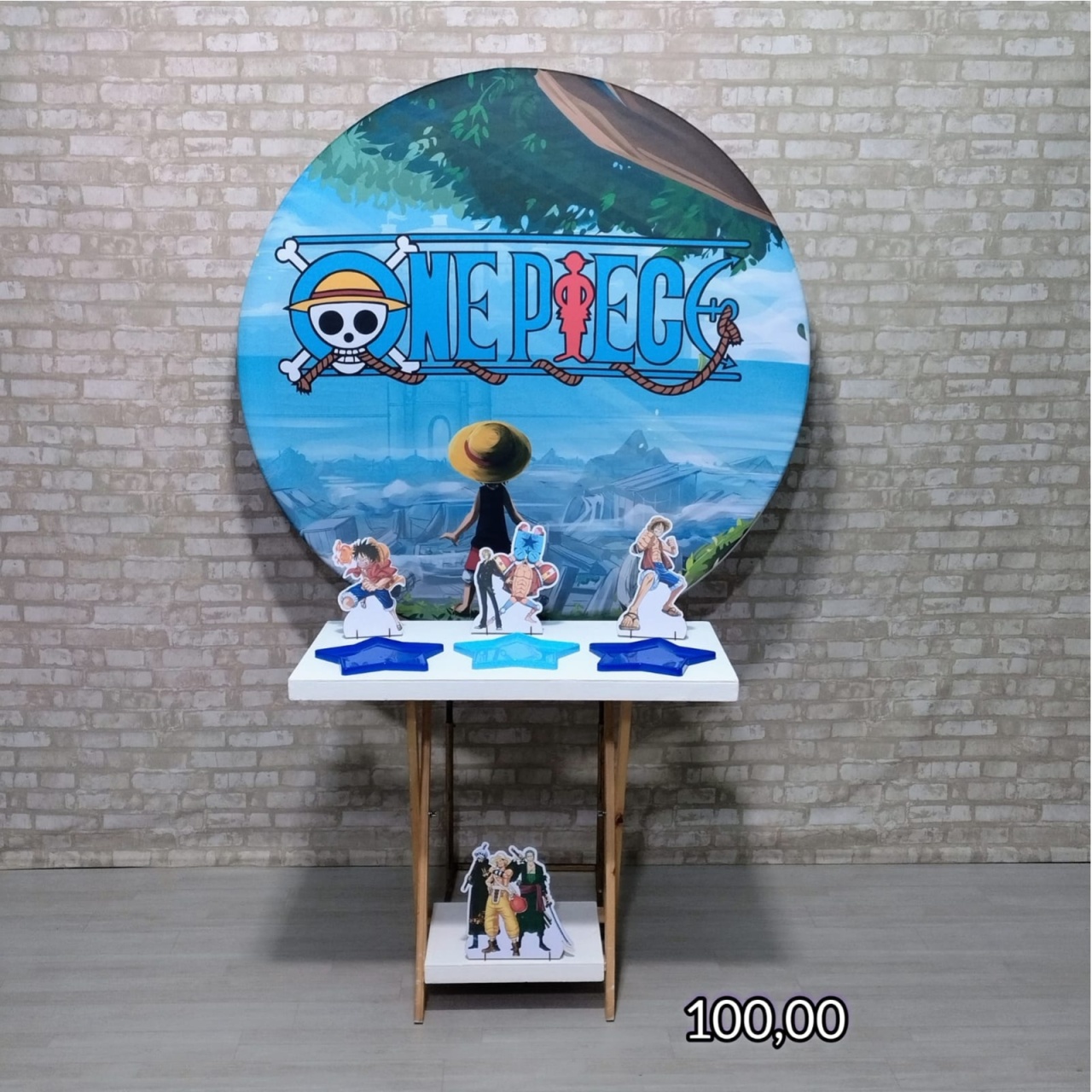One Piece (Promoção Mesa Cavalete) * - Bn Decorações 