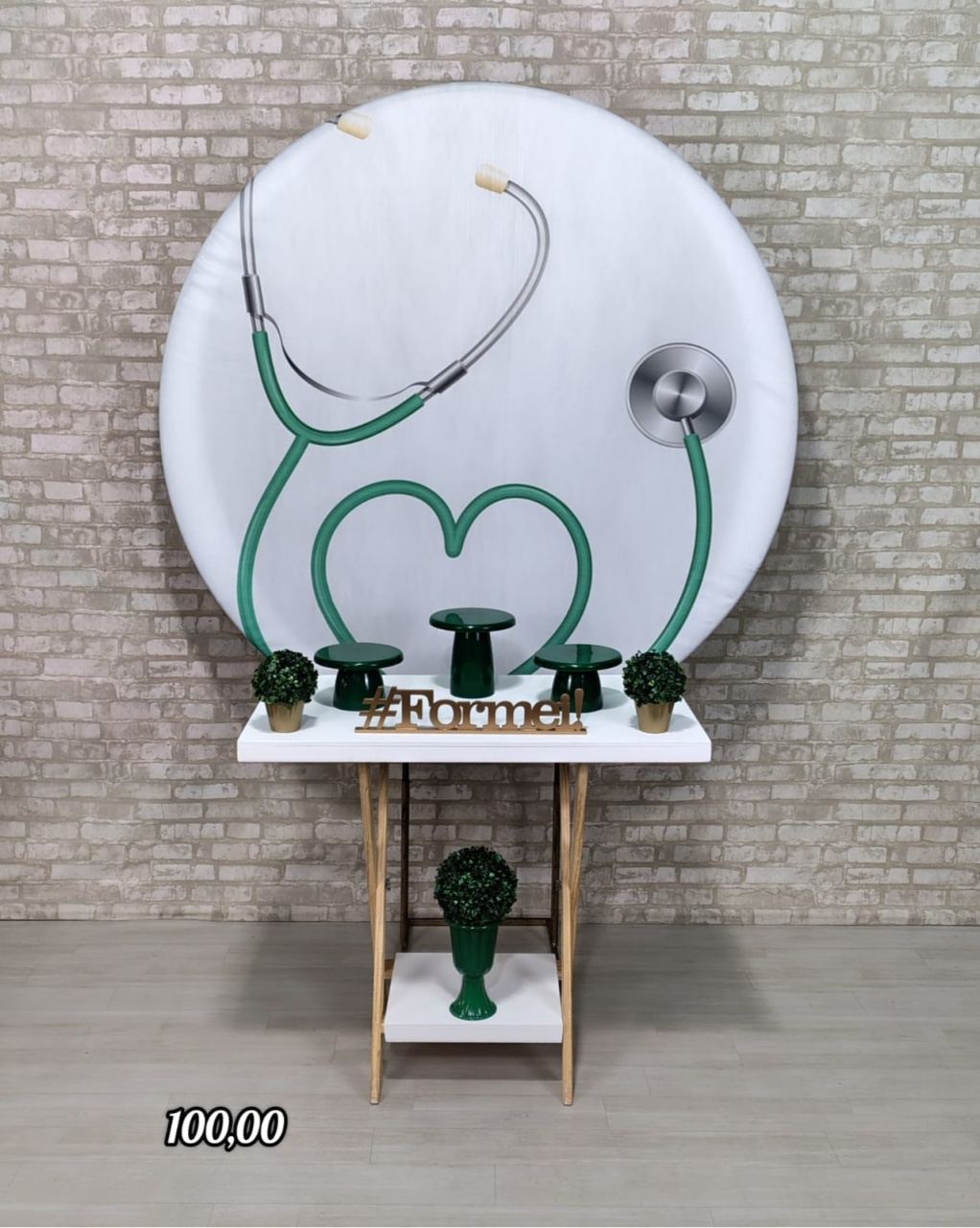 Formatura 11 Téc Enfermagem (Mesa Cavalete) - Bn Decorações 
