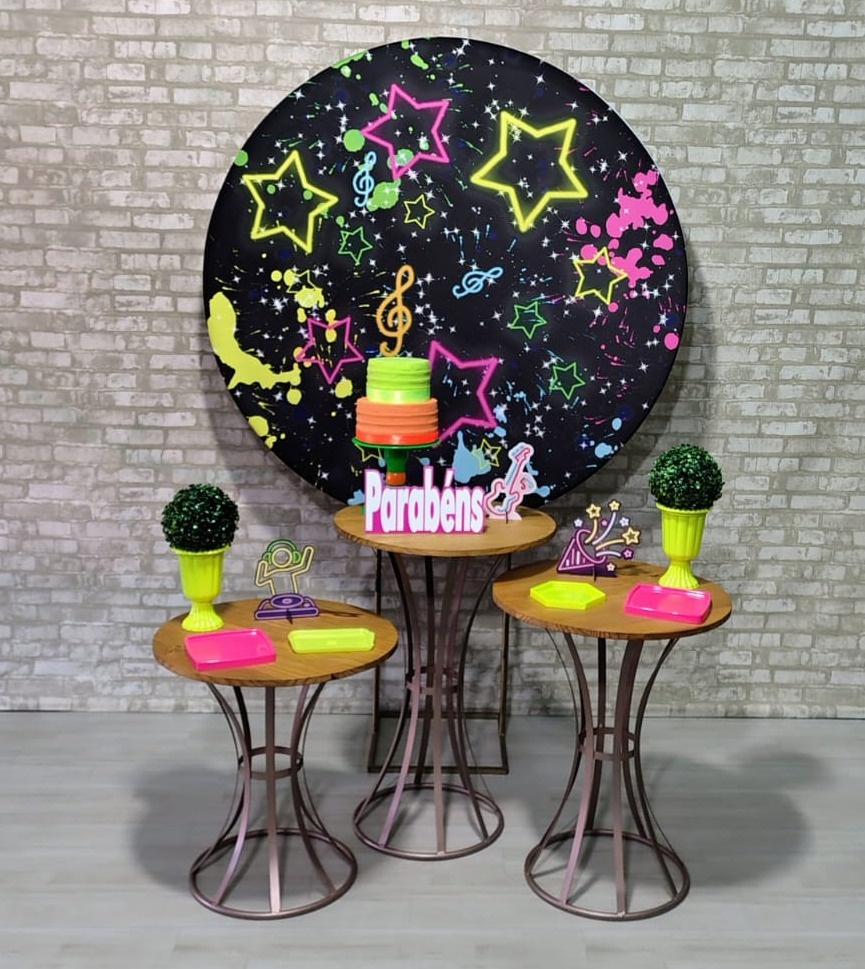 Coleção Essência Lançamento (Painel Neon Estrela) * - Bn Decorações 