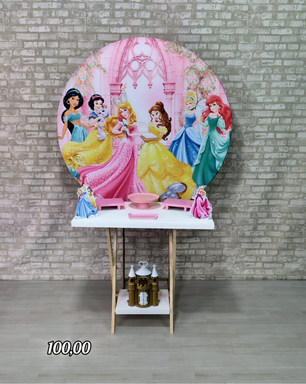 Princesas Disney (Promoção Mesa Cavalete) 3 * - Bn Decorações 