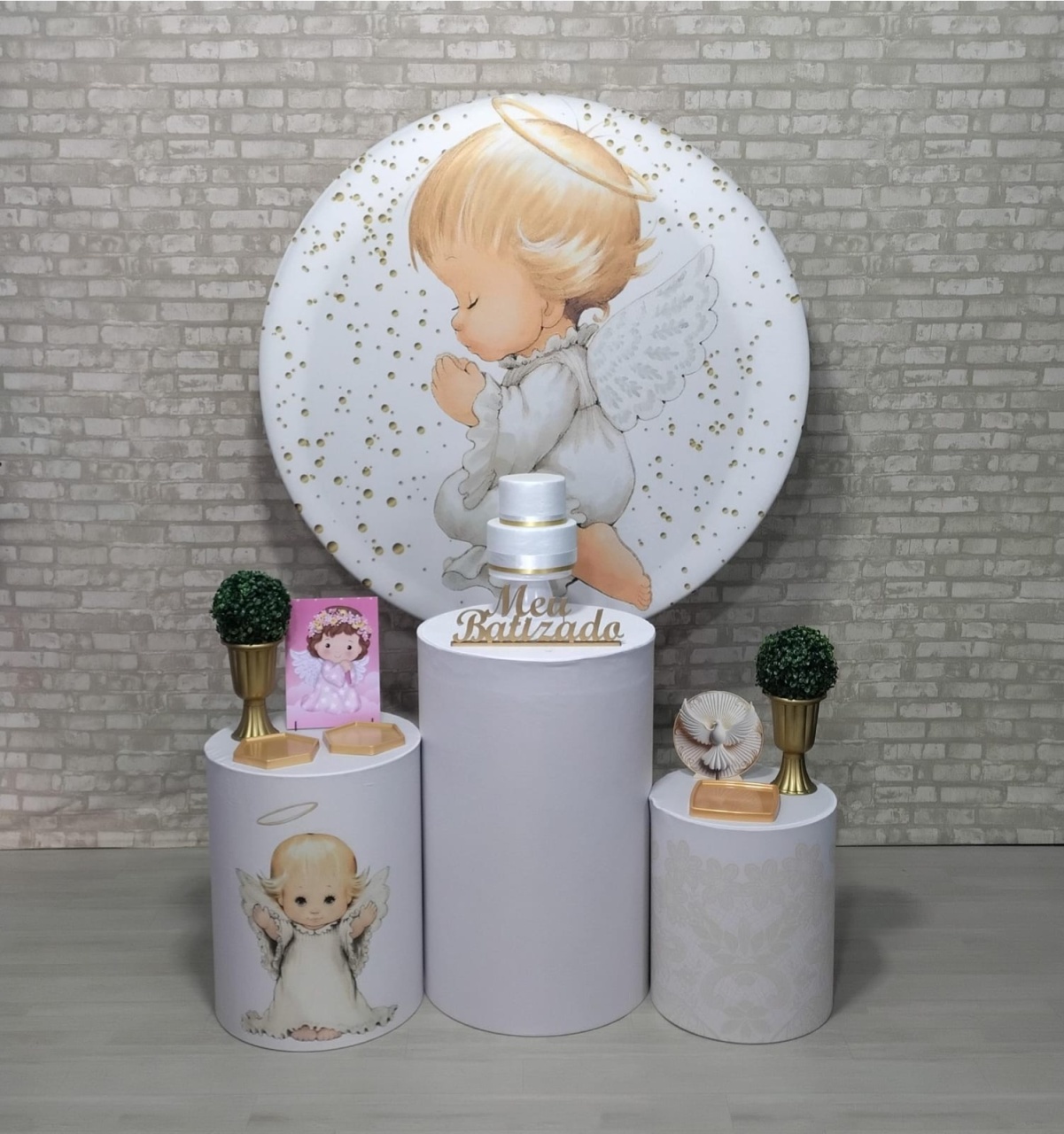 Batizado (Encanto) Menina 3 *   - Bn Decorações 